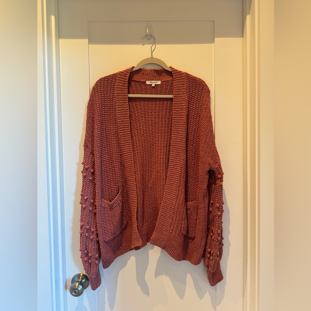 Madewell Mauve Chunky Sweater